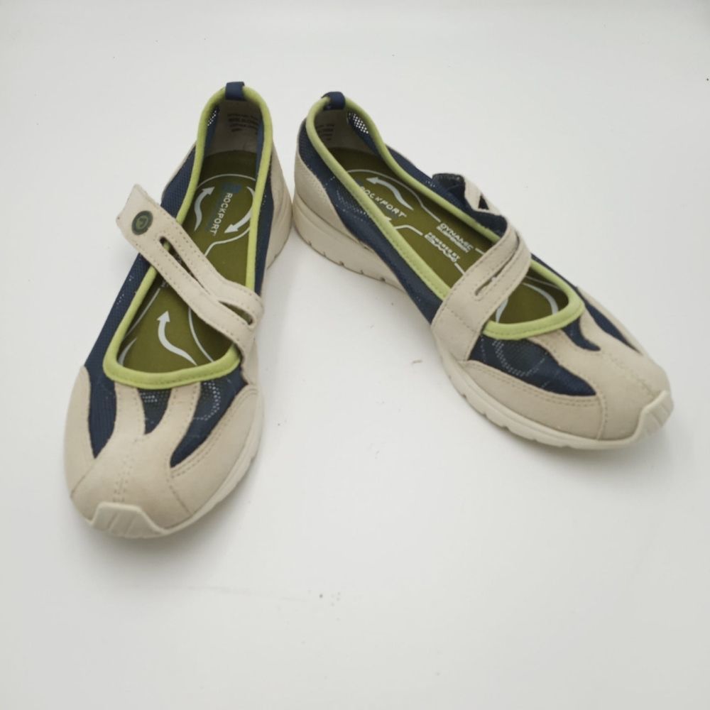 ROCKPORT womens 8.5 Dynamic suspension suede & mesh  loafers